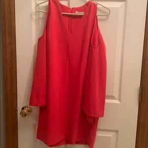 Rachel Roy off the shoulder red dress